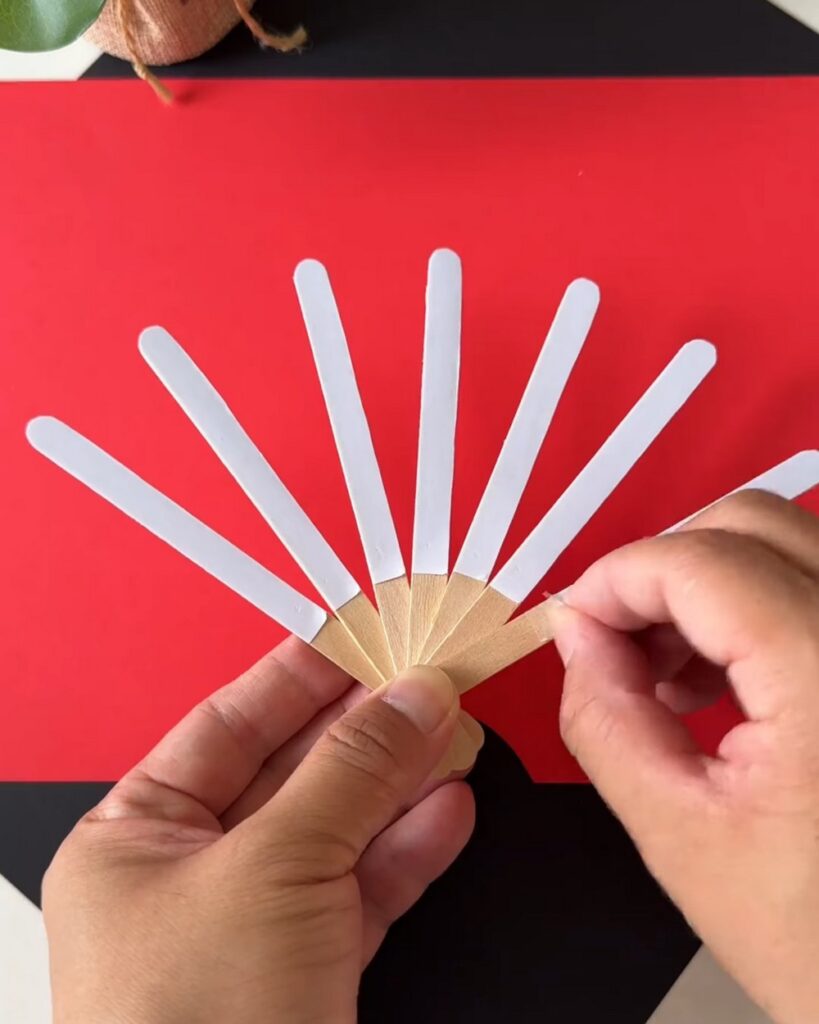 diy watermelon slice fan (13)