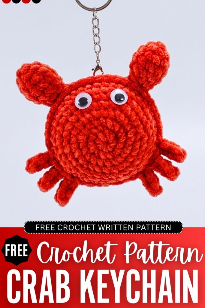 crochet crab plushie idea