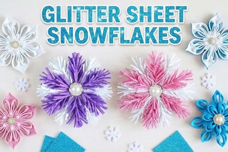 7 Ways to Craft Foaming Sheet Snowflakes for Winter