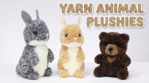 7 FLUFFY Pom Pom Yarn Animals (No-Knitting, No-Pattern)
Crafter Art IDEA