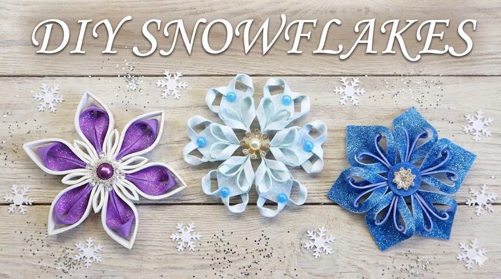 diy snowflakes