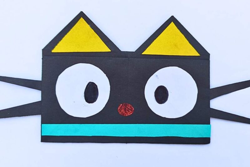 Cute Origami Chococat Pouch and Wallet Craft for Kids