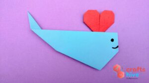 whale and heart