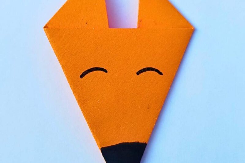 How to Fold the Origami Fox Face (Easy Craft)