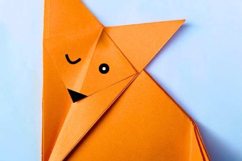 How to Fold Origami Classic Fox in 1 Minute