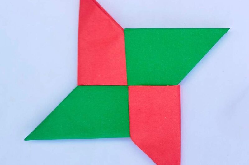 How to Fold Origami Ninja Star in 7 Steps