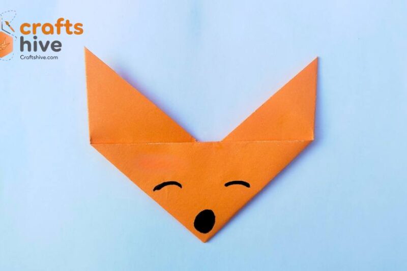 How to Fold Easy Origami Fox in 1 Minute