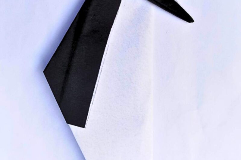 How to Fold Easy Origami Penguin for Winter