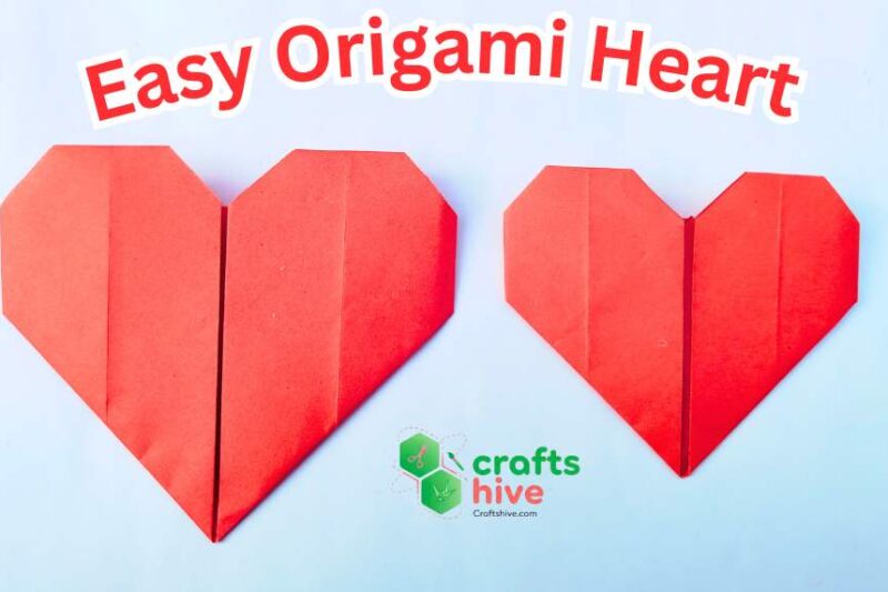 How to Fold Origami Traditional Heart for Valentine’s Day
