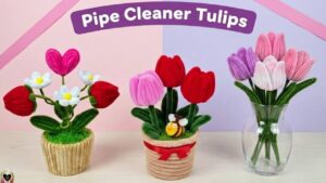 Ways to Craft Pipe Cleaner Tulip Pots for Spring
Author: Talha