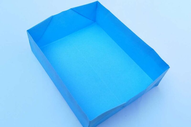 How to Fold Origami Rectangle Box for Students