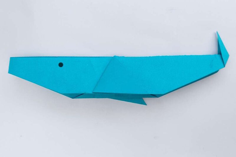 How to Fold Easy Origami Whale for Beginners