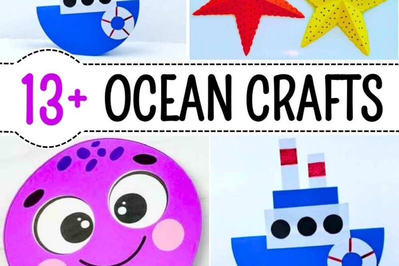 Ways to DIY Sea Animal Crafts For Summer