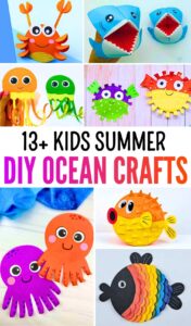 Ways to DIY Ocean Paper Crafts for Kids