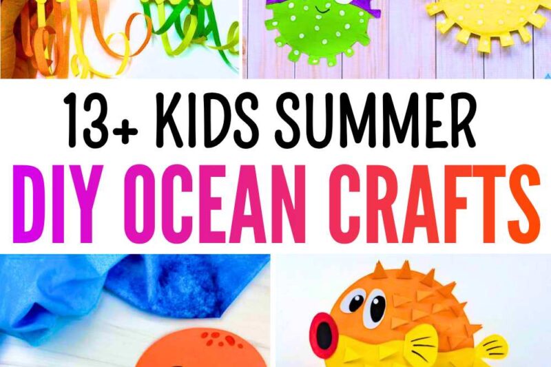 Ways to DIY Ocean Paper Crafts for Kids