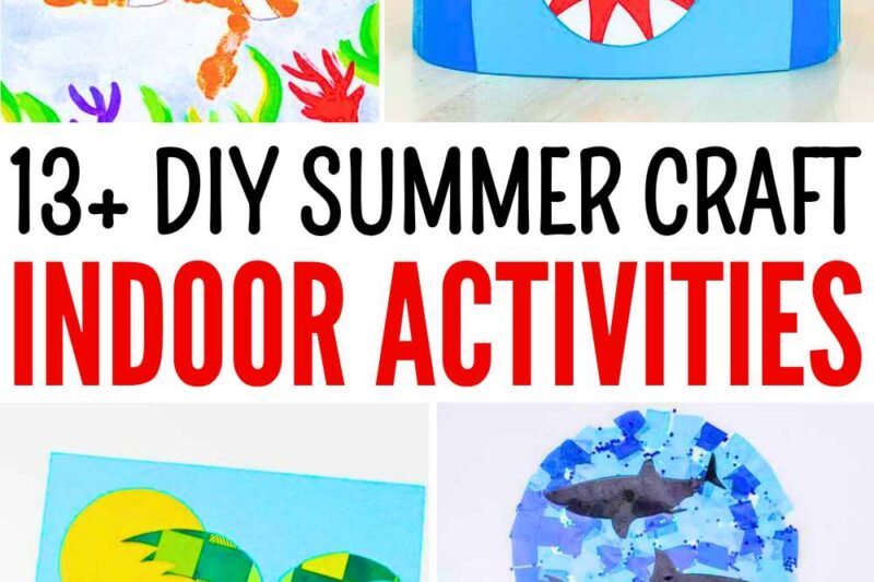 Try these MOST FUN Summer Craft Activities This Year