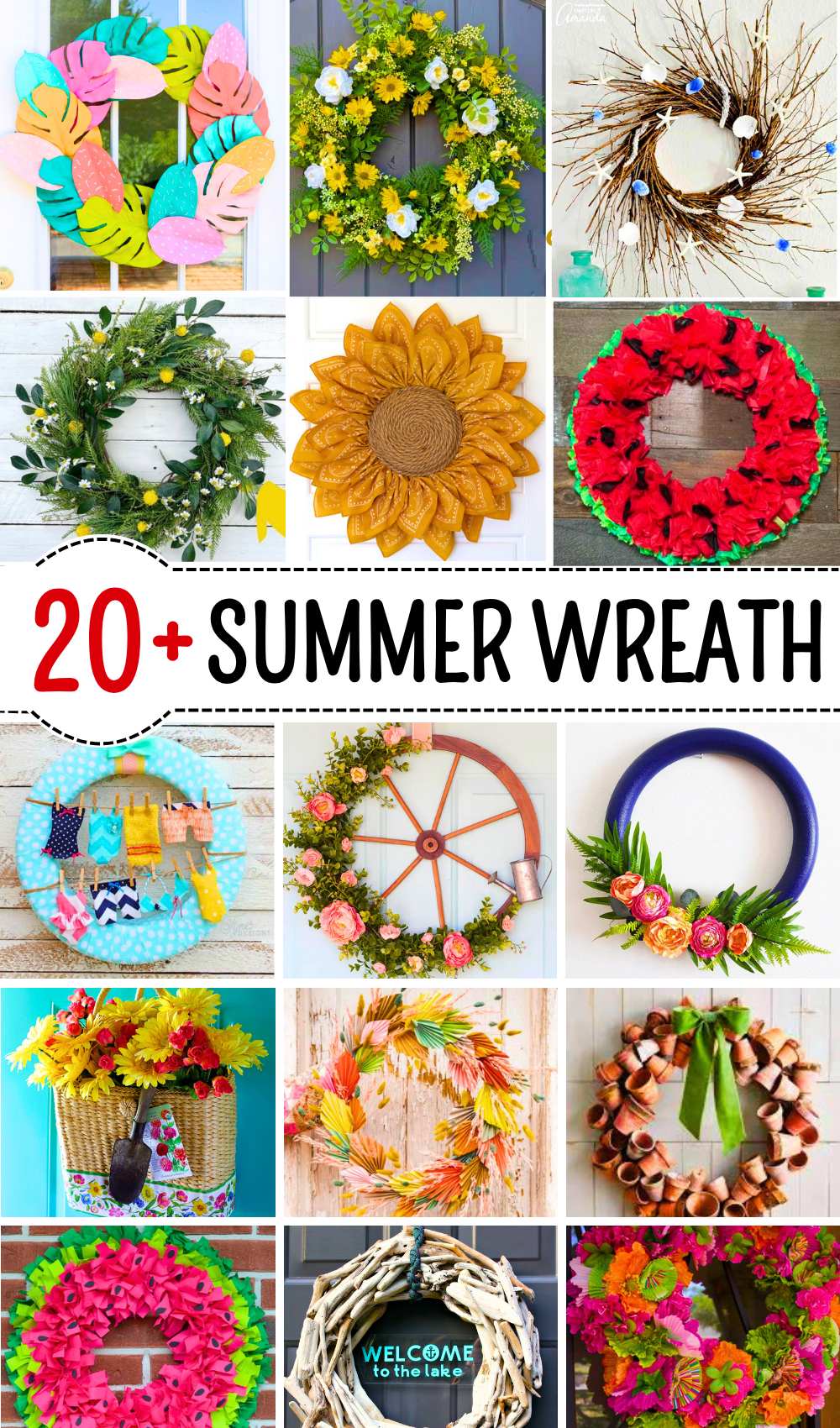 Free Summer Wreath IDeas (1)