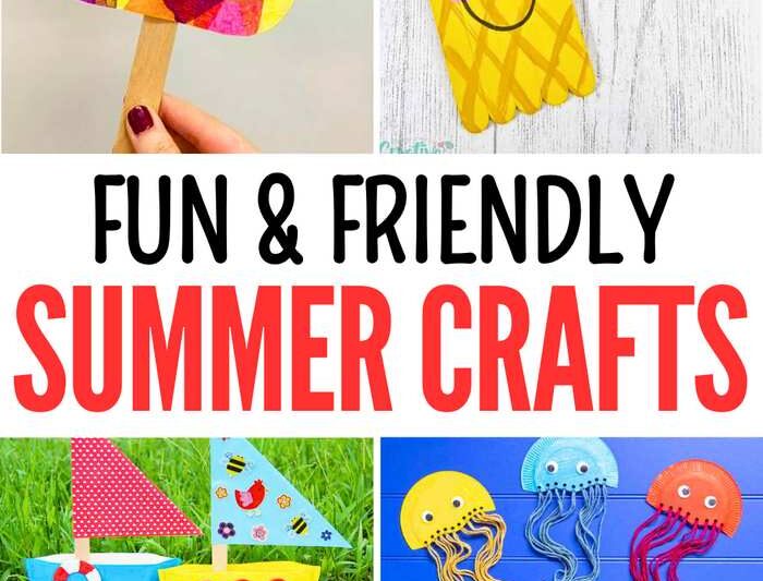 Kids’ Crafts for Summer (CREATIVE and COLORFUL)