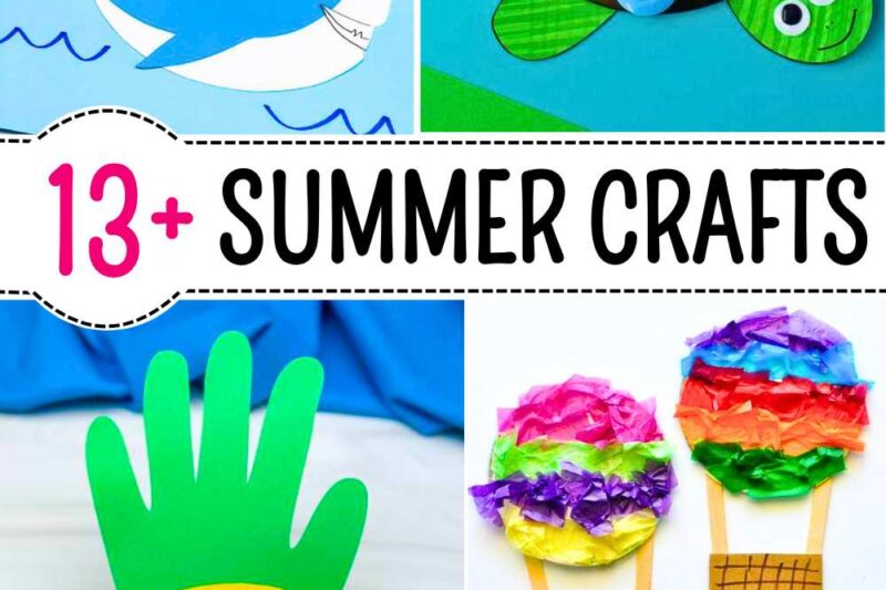 Only-Cute Summer Craft Ideas for Kids