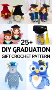 Try these Free Crochet Graduation Gift Patterns this Year