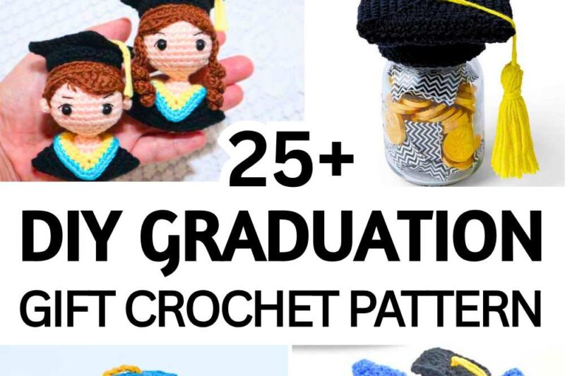 Try these Free Crochet Graduation Gift Patterns this Year