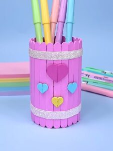 DIY Popsicle Stick Pen Holder Decoration Craft For Kids
        
            
            
                Reference Images: Esther via Youtube
            
        
        
            
            
            
                Author: Talha