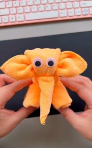 DIY Cute & Easy Elephant Plushie out of A Towel
Reference Images: MAKE DIY via YouTube
Author: Talha