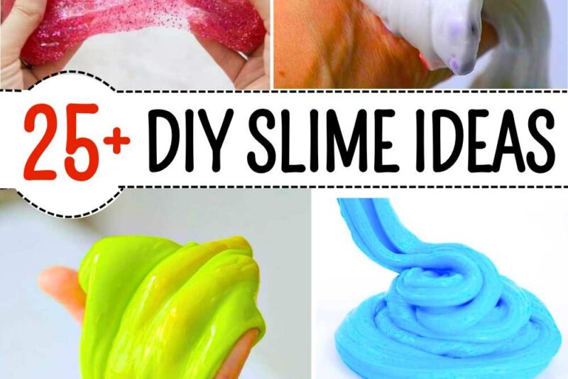 Easy Homemade Slime Recipes (Part 1 of Covering All the Types)