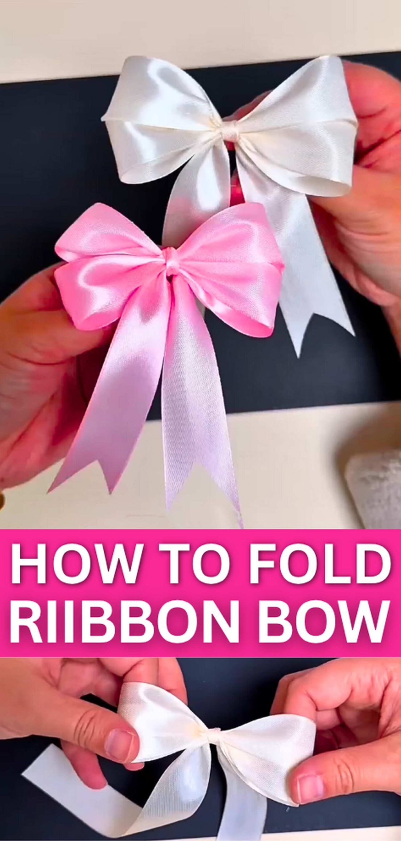 Fold A PERFECT Ribbon Bow (Step-by-Step Tutorial) : Crafts Hive
