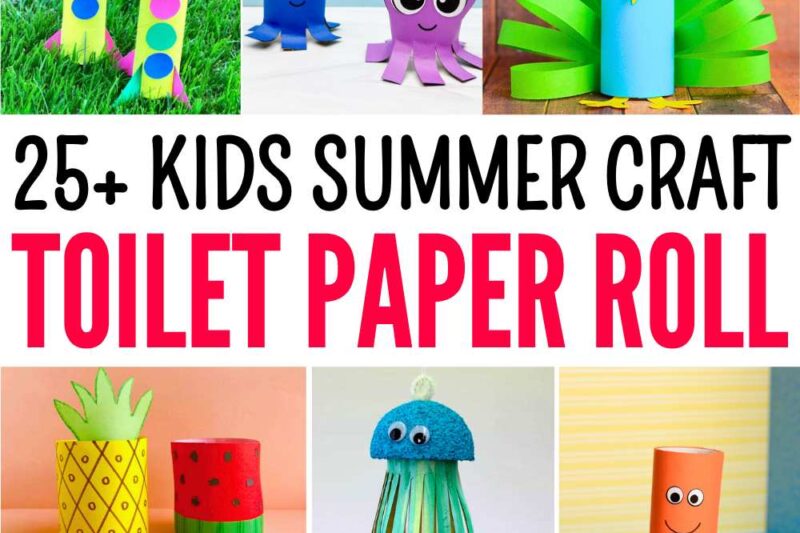 Try These Summer Toilet Paper Roll Crafts for Kids