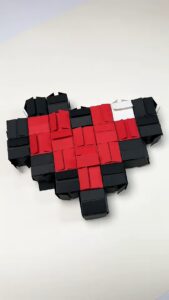 DIY Paper Lego Heart Craft For Home Décor (No-Tape, No-Glue)
Reference Images: eraarts via Youtube
Author: Talha