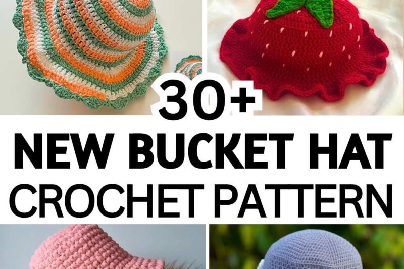 Try these FREE Crochet Summer’s Best Hat Patterns for All Ages