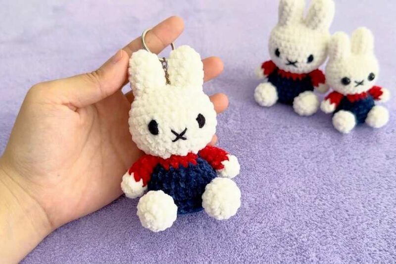 Free Crochet Miffy Plush Pattern for Kids