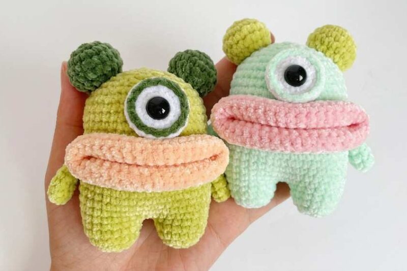 Free Crochet Funny Monster Plushie Pattern for All