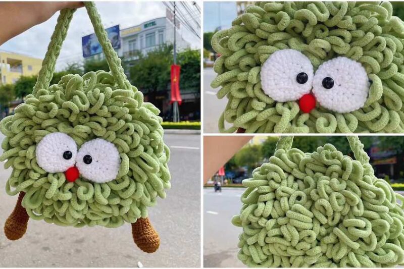Crochet the CUTEST Bag with this Pattern for Kids & Ladies