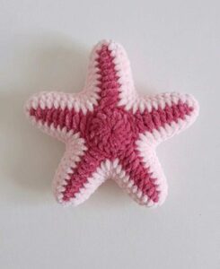 Free Crochet Starfish Plushie Pattern for Summer