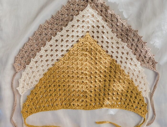 Try these Free Crochet Bandana Patterns for Summer