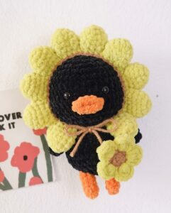 Free Crochet Sunflower Duck Plushie Pattern for Summer
        
            
            
            
                Author: Talha