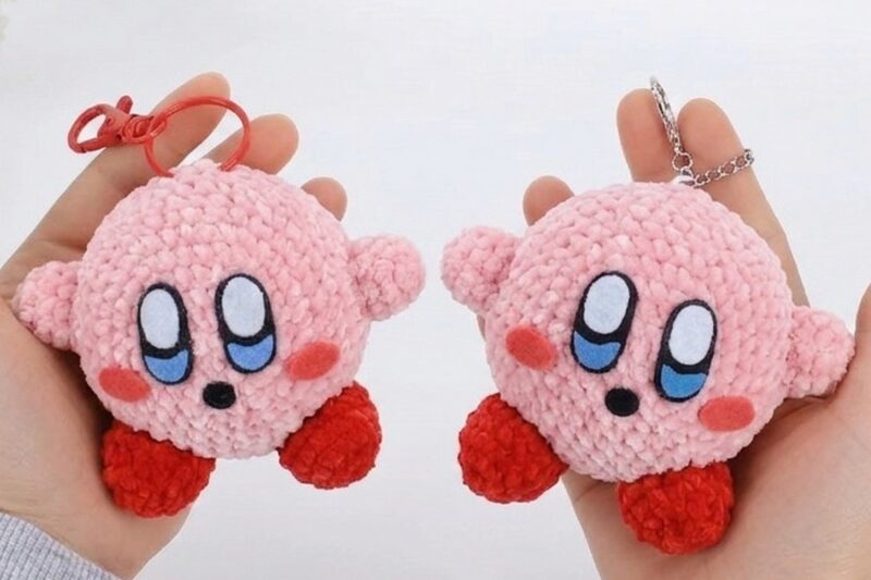 Free Crochet Chubby Kirby Plushie Pattern