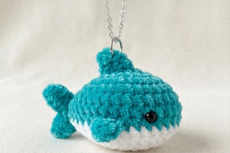 Free Crochet Blue Shark Plushie Pattern for Summer
