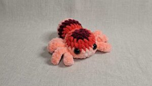 Free Crochet CUTEST Spider Plushie Pattern For Halloween