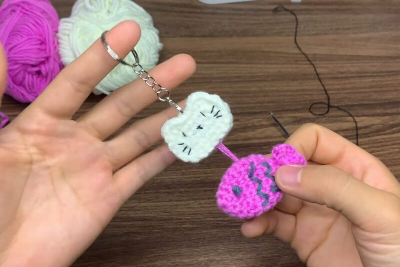 Free Mini Crochet and Fish Keychain Pattern (Quick Summer Present)