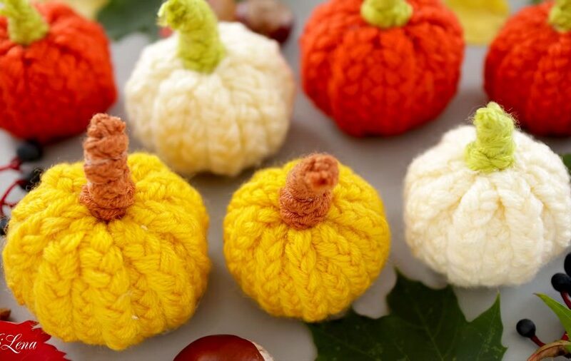 How to DIY Braided Yarn Pumpkin with Foil Sheet Base