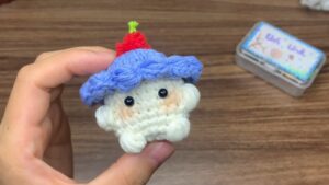 Crochet No-Sew Cupcake Baby Mushroom Amigurumi for Kids