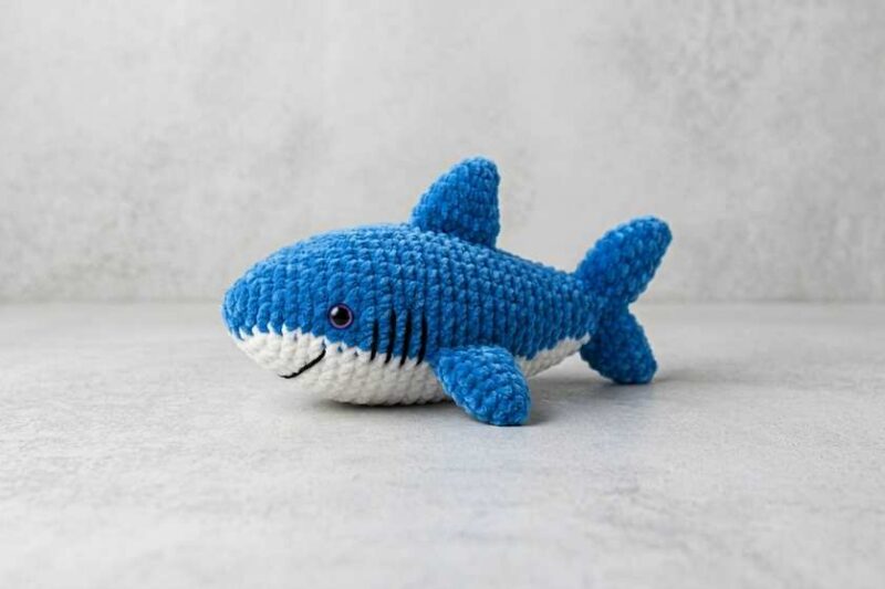 Free Crochet Shark Amigurumi & Plush Pattern for Kids