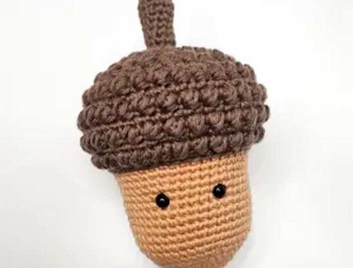 Crochet Acorn Amigurumi Patterns For Fall Decor