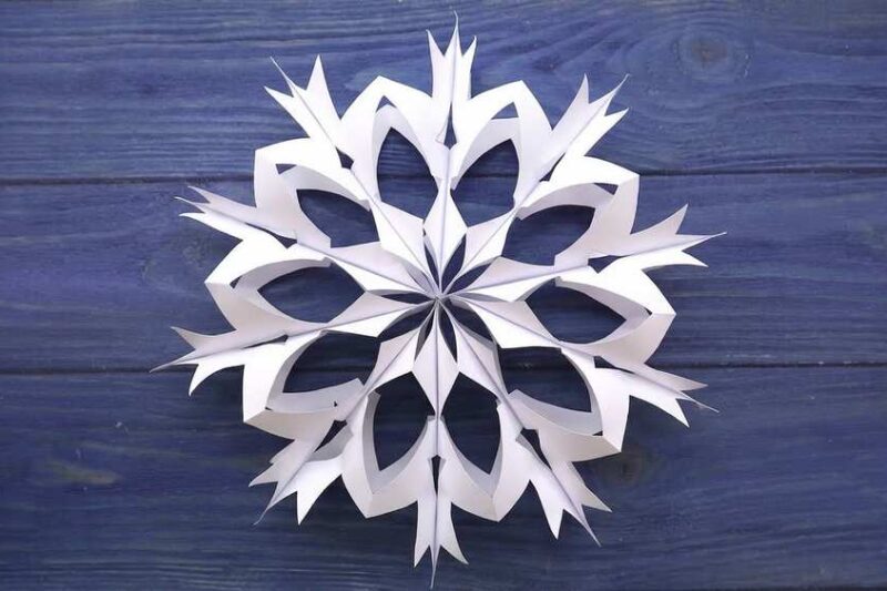 Easiest 3D Paper Snowflake Cutout Guide For Beginners