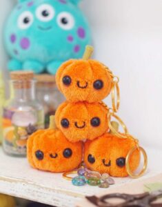 How to Make Kawaii Keychain Mini Pumpkin for Fall & Halloween