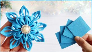 Video Tutorial to Make Jewelry-Bead in the Middle Blue Snowflake out of Foaming Sheet
        
            
            
                Featured Crafter: DIYChristmasIDEAS