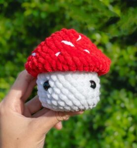 Autumn Special Crochet Small Mushroom Amigurumi Pattern